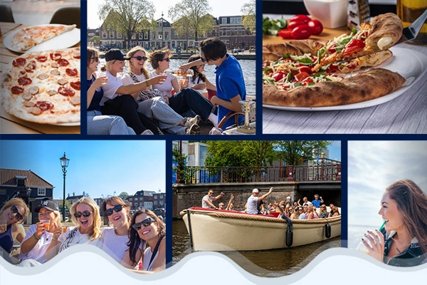 Pizzaboot Haarlem banner mobiel