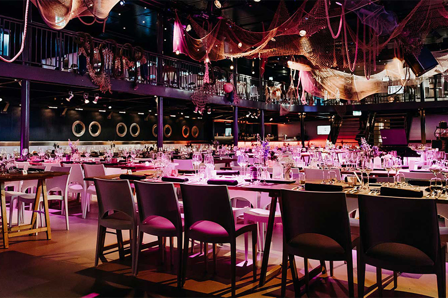 Diner opstelling evenementenschip original