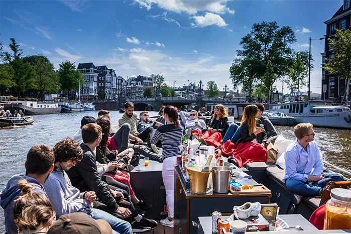 Wijnboot Amsterdam