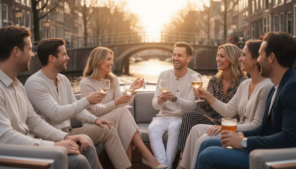 Borrelboot amsterdam: jouw gids voor de leukste privé rondvaart