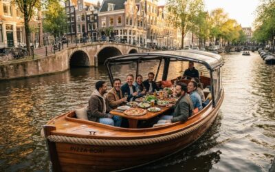 Pizzaboot in Amsterdam: de complete gids voor jouw vaartocht
