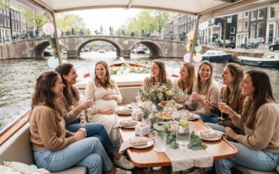 Babyshower op een boot in Amsterdam: Boek jouw vaart