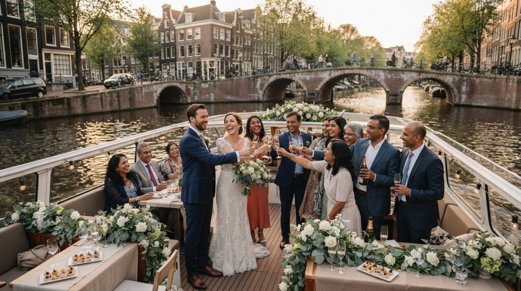 Bruiloft op een boot: zo maak je er een onvergetelijke dag van