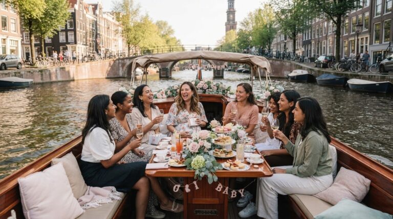 Kosten babyshower boot Amsterdam: prijzen & tips