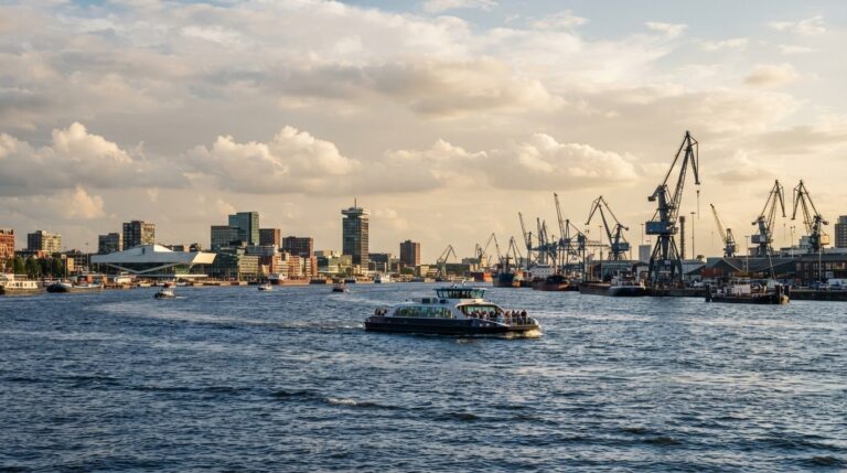 Vaarroute Amsterdam CS over het IJ: De beste tips