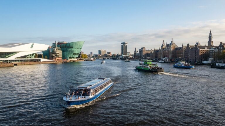 Vaarroute over het IJ: Ontdek Amsterdam Vanaf het Water
